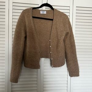 Old Navy Women's Cozy Tan Cardigan
